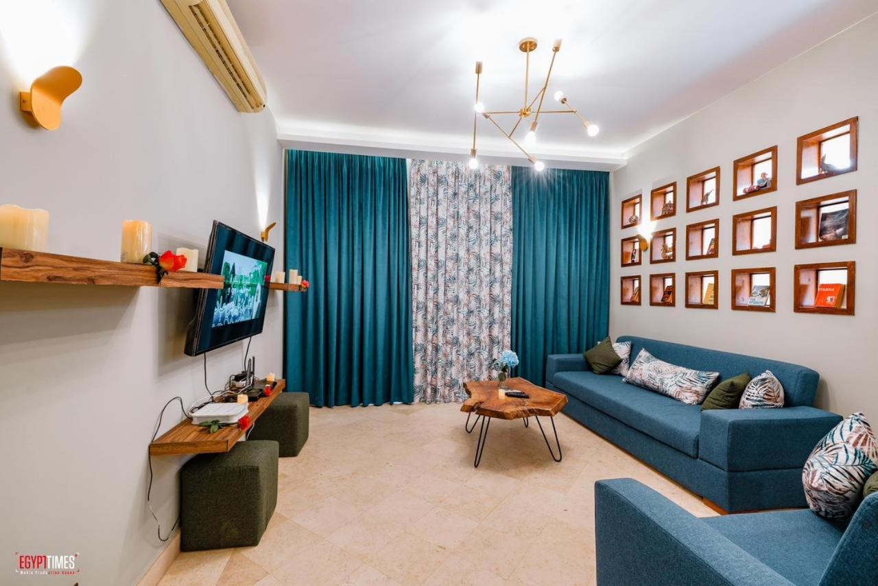 El Gouna 2 Bedrooms Apartment South Marina Ground Floor ฮูร์กาดา ภายนอก รูปภาพ