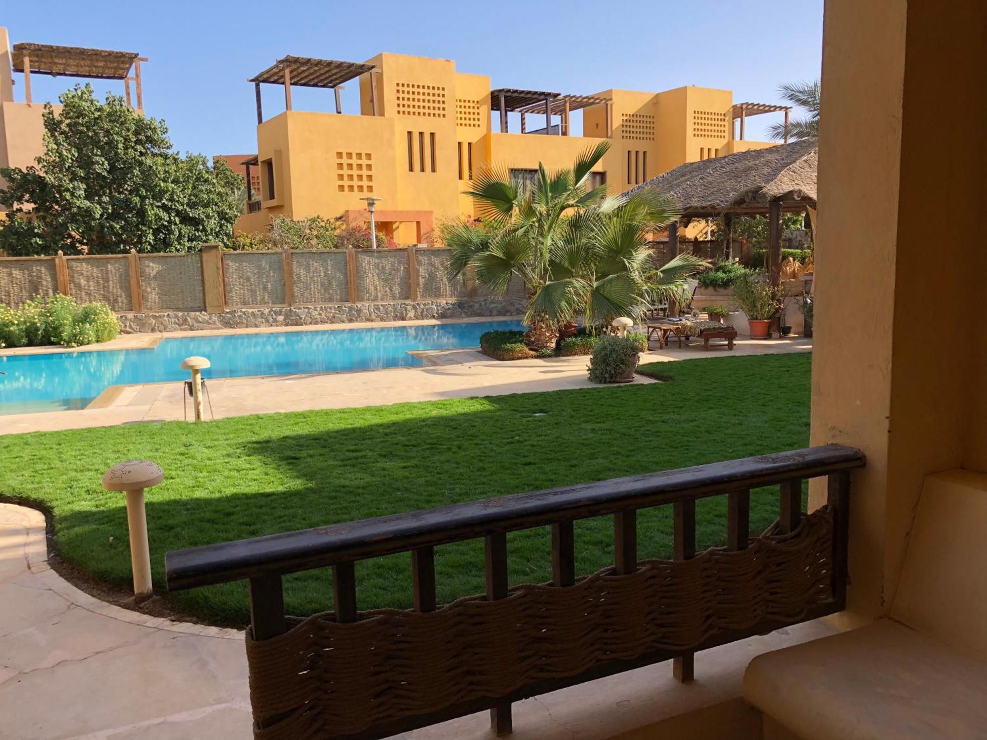 El Gouna 2 Bedrooms Apartment South Marina Ground Floor ฮูร์กาดา ภายนอก รูปภาพ